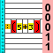 Make your own number strips with the correct label.