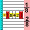 Make your own number strips with fractions in the label.